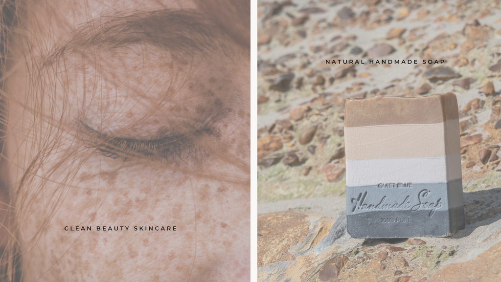 clean beauty skincare and hand made natural soap