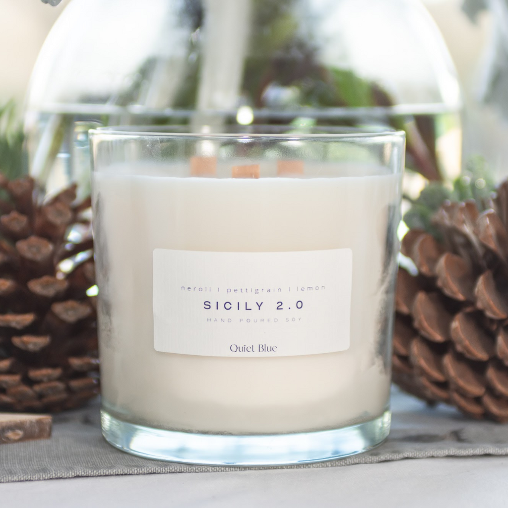 Sicily 2.0 Large 3 Wick Scented Candle - 700ml
