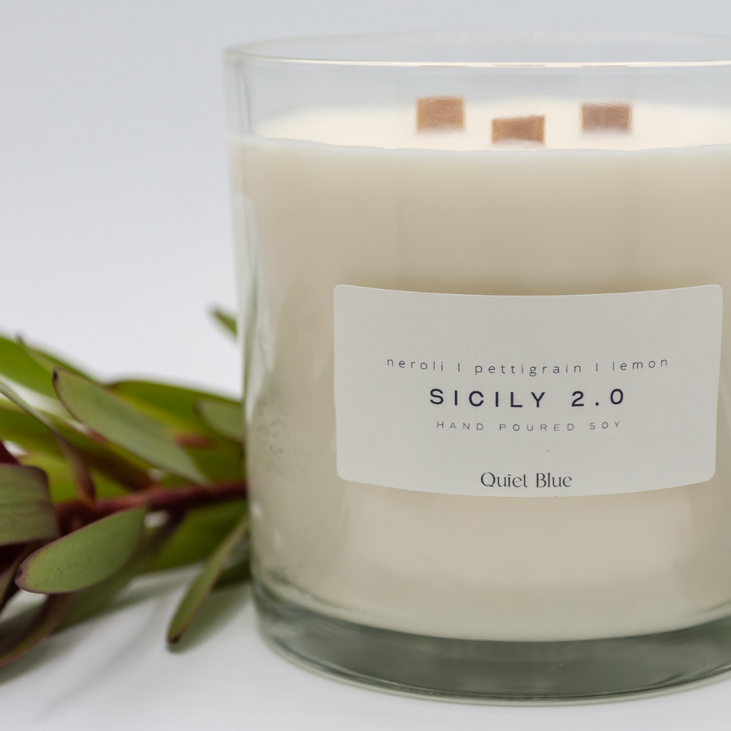 Sicily 2.0 Large 3 Wick Scented Candle - 700ml